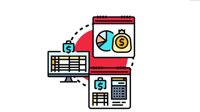Budget tracking and financial planning operations involve carefully monitoring income, expenses, and savings to achieve financial goals through organized management and resource allocation