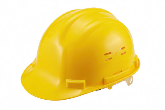 Yellow Industrial Hard Hat for Head Protection