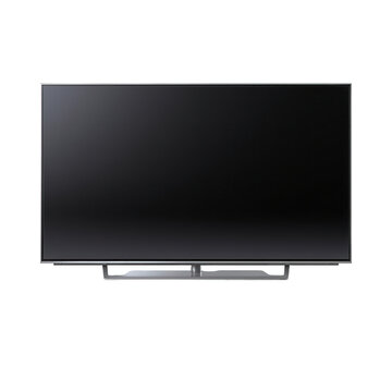 Modern flat screen tv isolated on transparent background