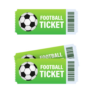Football soccer match event ticket entry passes