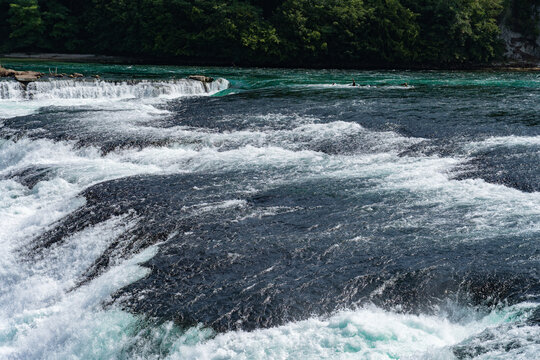 jet ski on the river