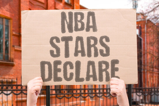 "NBA Stars Declare" Ex-NBA players declare their support for WNBA. BASKETBALL. WNBA. SUPPORT. PLAYERS. LEAGUE.