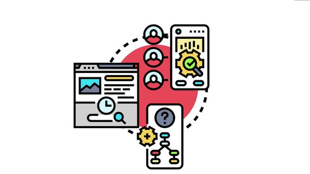 Browser based user design concept exploring workflow and optimization for web interfaces, involving research, analysis, and implementation for enhanced digital experiences