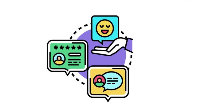 User testimonials, feedback, and customer reviews representing brand reputation, social proof, and online satisfaction helping businesses build trust and attract new clients