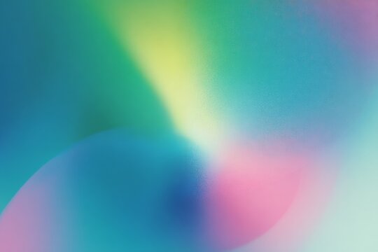 Conic segmented neon gradient with lime teal blue and pink tones for abstract background poster and wallpaper design with radial blend and vivid chromatic glow