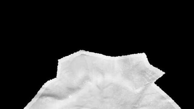 Close up of white crumpled fabric texture.