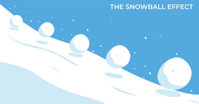 Snowflake rolling, The snowball effect concept