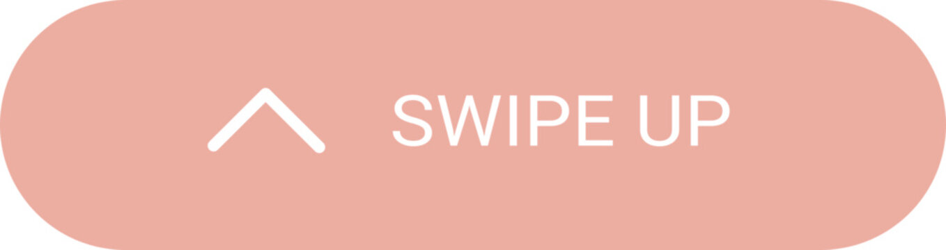 Swipe icon with arrows for app navigation. UI buttons for left, right, up, down scrolling. Modern interface symbols for mobile games and stories.