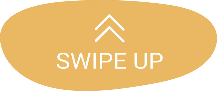 Swipe icon with arrows for app navigation. UI buttons for left, right, up, down scrolling. Modern interface symbols for mobile games and stories.