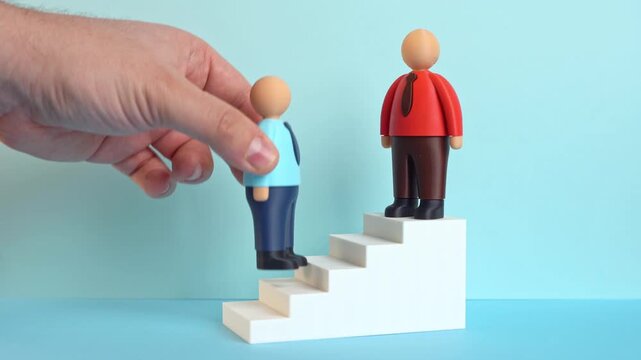 Take your business opponent's place. Career growth over heads. Unfair competition. Career risks, workplace conflict, corporate restructuring, dismissal, and labor market challenges.