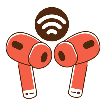 Creative design icon of smart handsfree 

