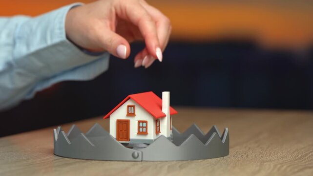 The mortgage trap reveals risks of unfavorable interest rates. Debt burden grows from poor financial decisions. Long-term obligations limit freedom and create economic vulnerability