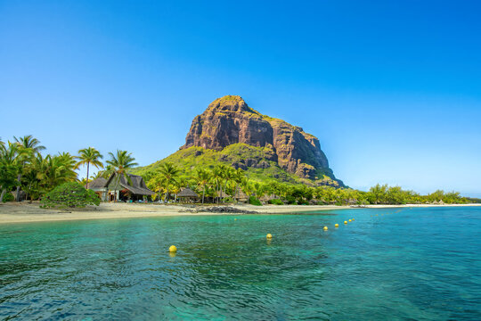 Le Morne Brabant and Tropical Lagoon in Mauritius