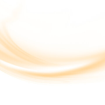 Curved Golden Light Trail Overlay