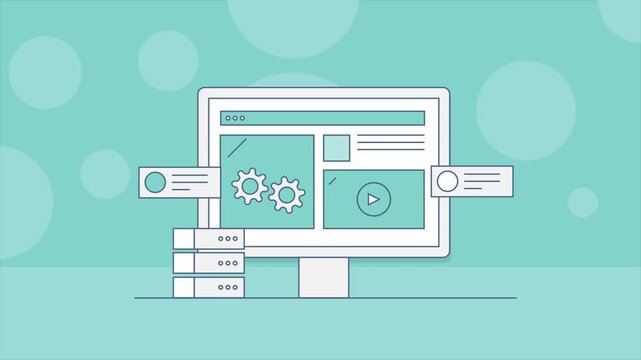 Website and blog using CMS technology to update, remove and add new contents. Content management system for business services.