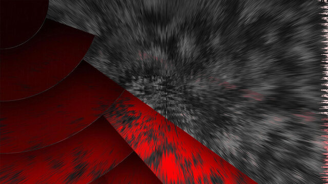 Abstract red and dark pixel art texture
