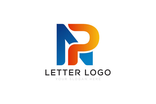 NP Letter NP Logo Icon Design Vector