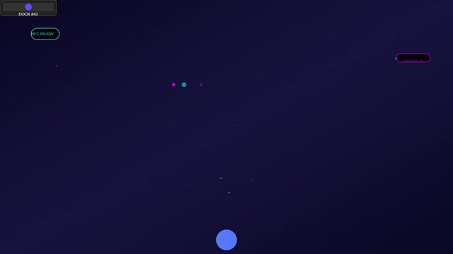 Space Simulation with Celestial Bodies and Docking Interface