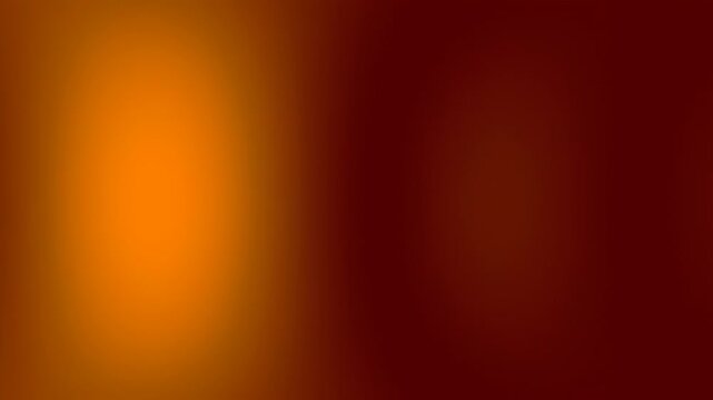 Abstract background with smooth gradient of orange and dark red colors.