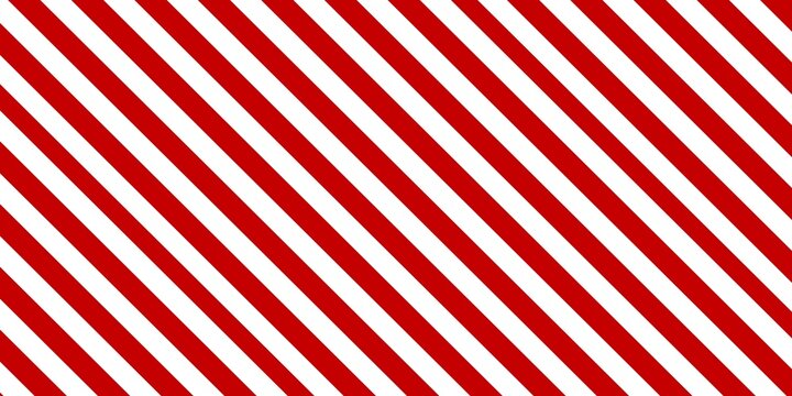 Red and white diagonal stripe pattern abstract geometric seamless background with dynamic lines