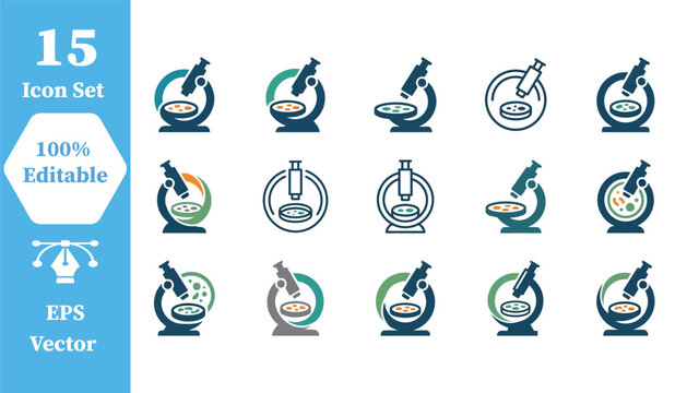 Collection of church and religious institution vector building icons