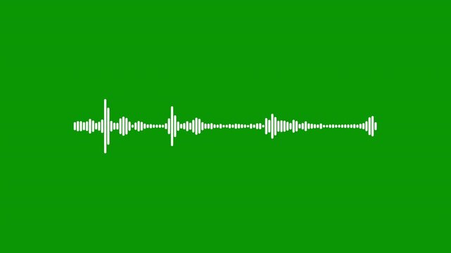 Rich ruby wine audio spectrum equalizer waveform, brilliant sound wave frequency bars pulsing beat rhythm, bold dance music visualizer loop green screen backdrop 4K 30fps Apple ProRes video