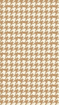 Classic beige and white houndstooth pattern background