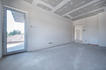 Fototapeta premium Building a house.