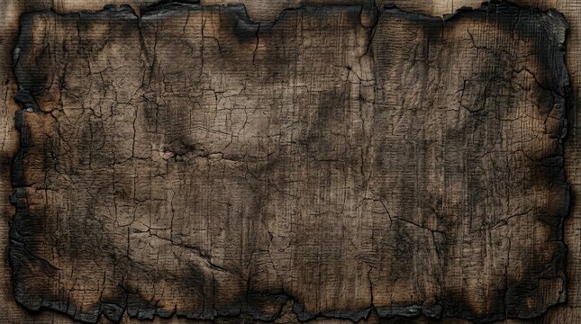 Close up of dark aged wood texture background