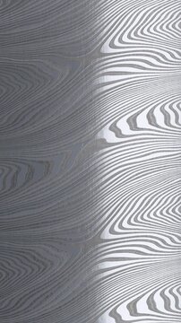 Damascus Steel Texture, Layered Pattern Flowing on Polished Metal, Seamless Loop 4K