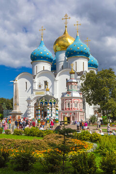 Russia, Sergiyev Posad, Trinity Lavra of St. Sergius