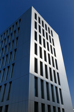 Austria, Vorarlberg, Dornbirn, view to LifeCycle Tower, view from below