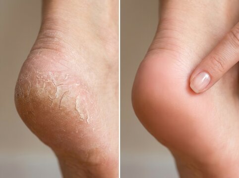 How to get rid of cracked and dry heels