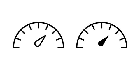 Performance indicator icon simple symbols bundle © ramsey