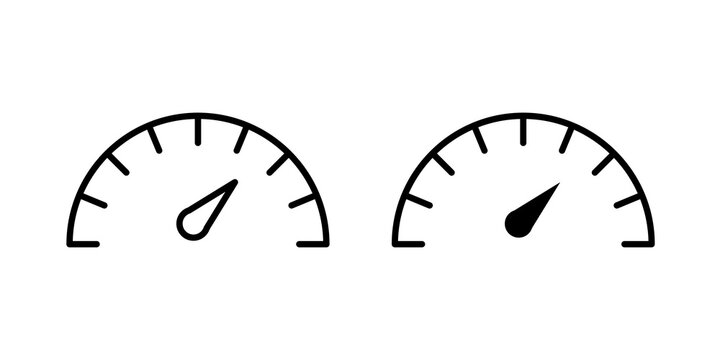 Performance indicator icon simple symbols bundle