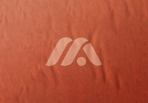 Fabric Logo Mockup Template