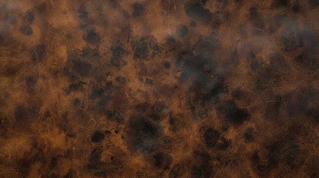 Detailed close up abstract brown textured background