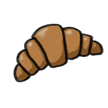 Croissant vector illustration
