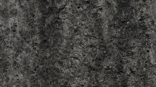 Detailed close up of a speckled dark grey granite stone surface
