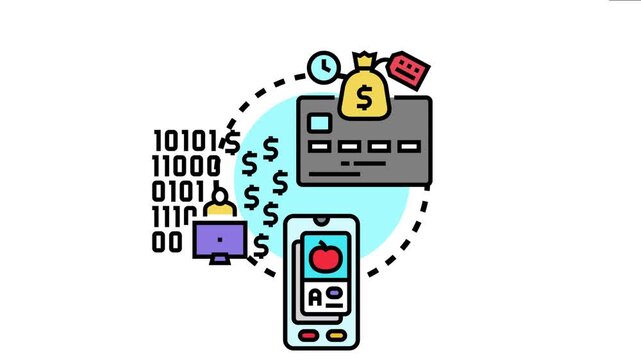 Bite sized tutorial cards concept online education content helping users to learn digital skills and earn money through convenient internet platforms