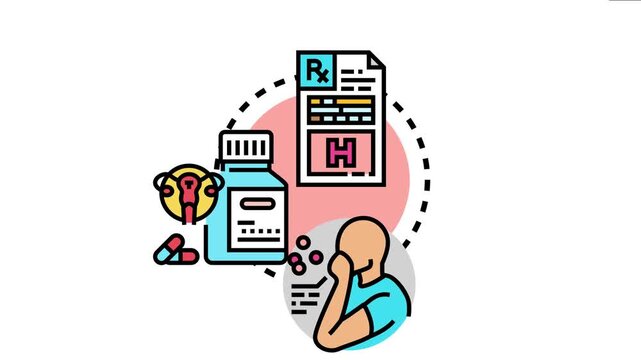 Person considering reproductive health choices, receiving medical information, prescription, and contraception methods for family planning and wellness