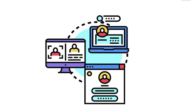 Biometric recognition system verifying user identity for passwordless access, providing secure and modern authentication across multiple digital devices
