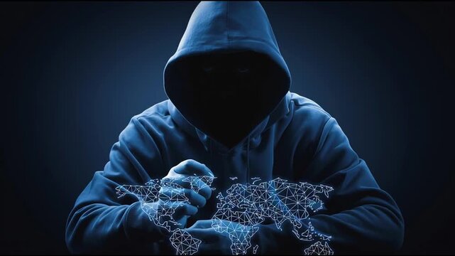 Hacker are planning to hack and attack networks and cyber security , innovative Smart city and graphs with statistics to analyze business potential and predict future developments in company growth.
