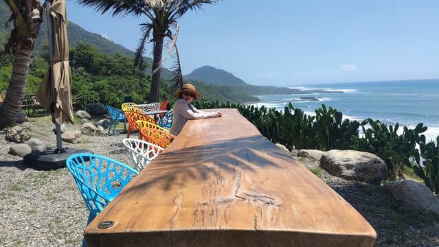 Beautiful scenery of Donghe, Taiwan, an amazing and breathtaking travel destination