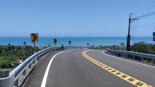 Beautiful scenery of Changbin, Taiwan, an amazing and breathtaking travel destination