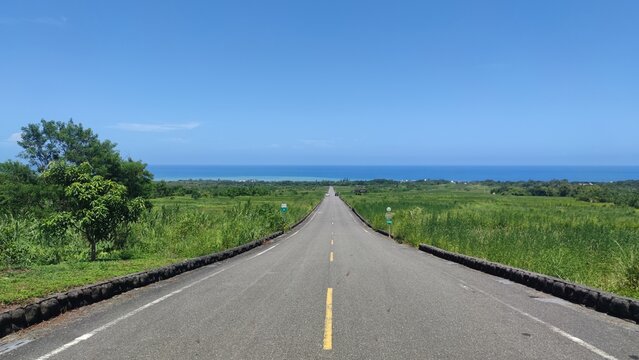 Beautiful scenery of Changbin, Taiwan, an amazing and breathtaking travel destination