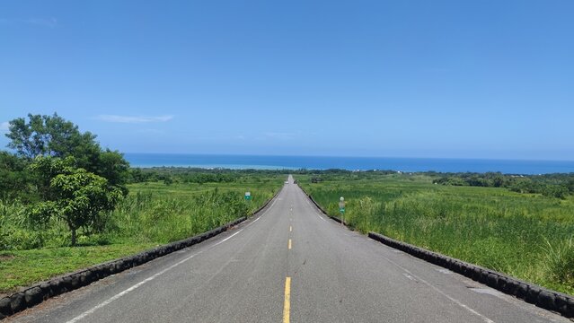 Beautiful scenery of Changbin, Taiwan, an amazing and breathtaking travel destination