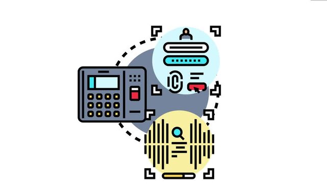 Biometric credentials repository system creating secure access using fingerprint identification, password authentication, and data storage for digital security management