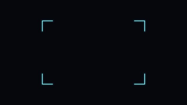 Animated Focus Frame Corner Brackets