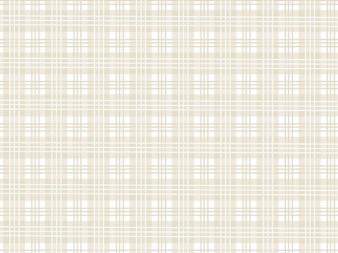Soft Cream Seamless Grid Plaid Pattern